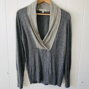 Banana Republic Luxury Cashmere Blend Shawl Collar Sweater!